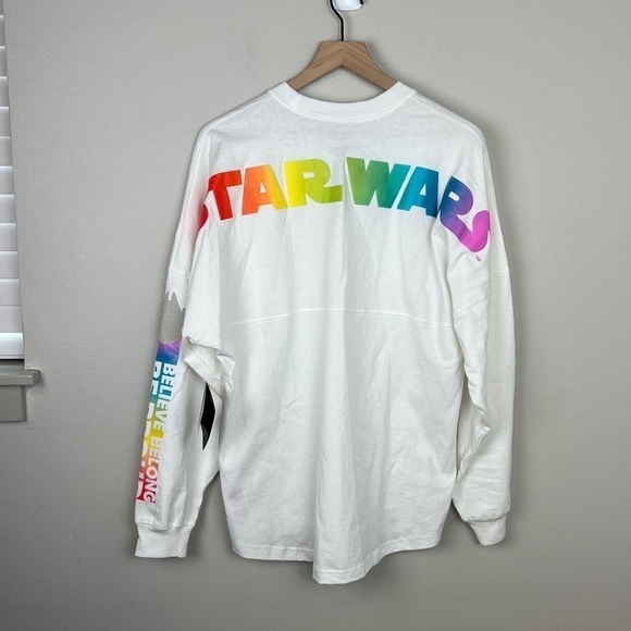 Star Wars Disney 2022 Pride Collection Spirit Jersey NWT - Picture 2 of 6